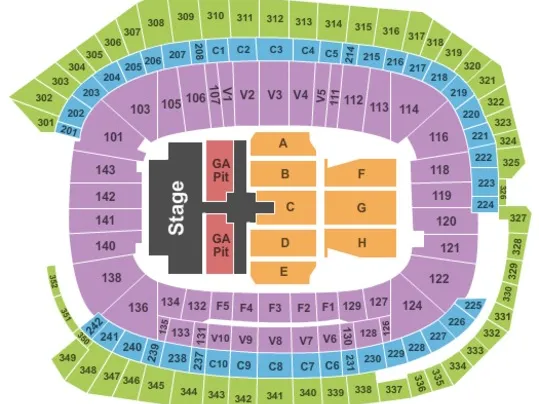 US bank concert seating US bank concert seating